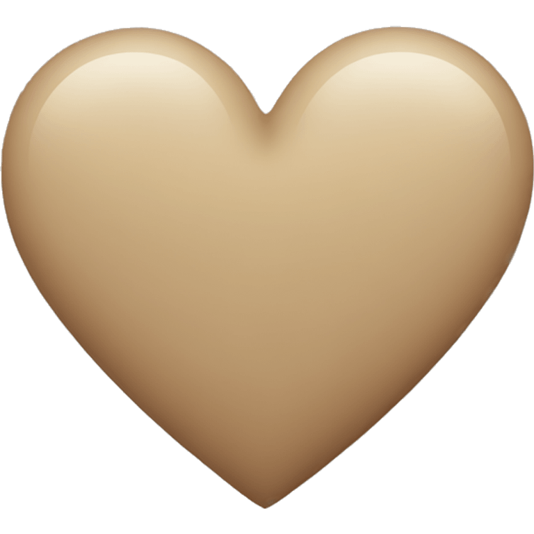 Neutral heart emoji