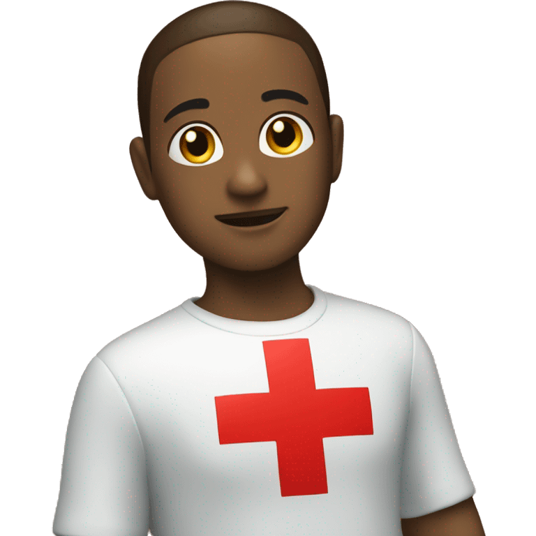 Red cross emoji