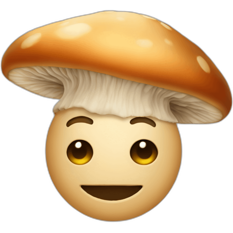 Mushroom-headed man emoji