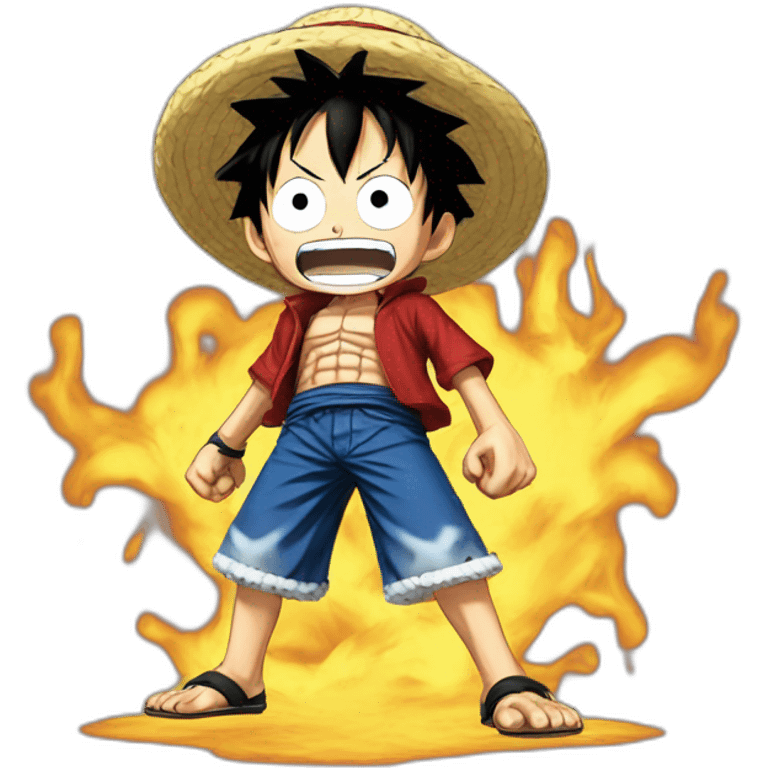 Luffy gear 2 emoji