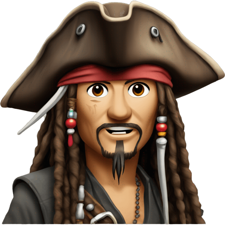 jack sparrow johnny depp emoji