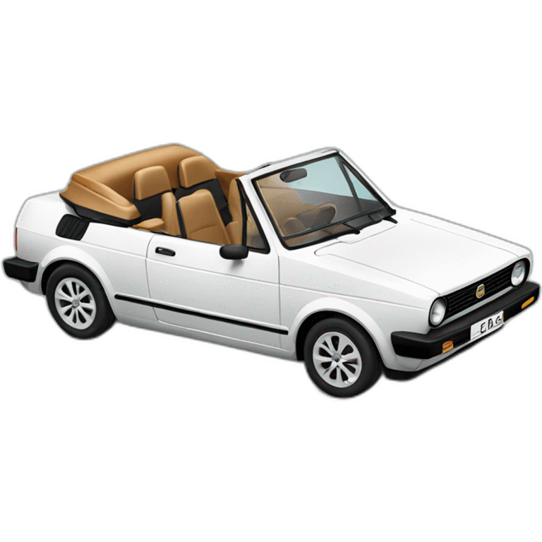 Golf cabriolet emoji