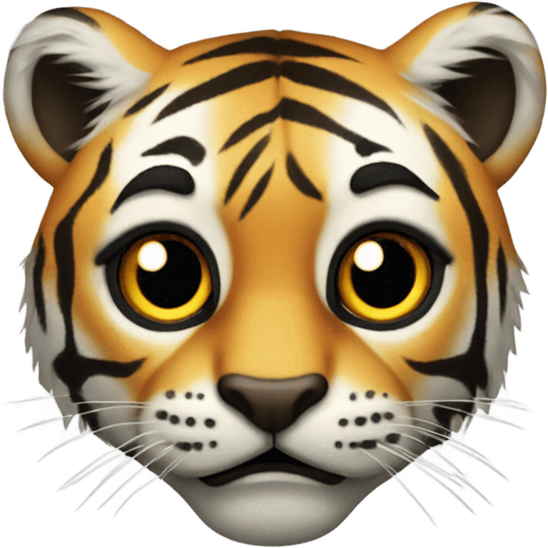 Eye of the tiger emoji