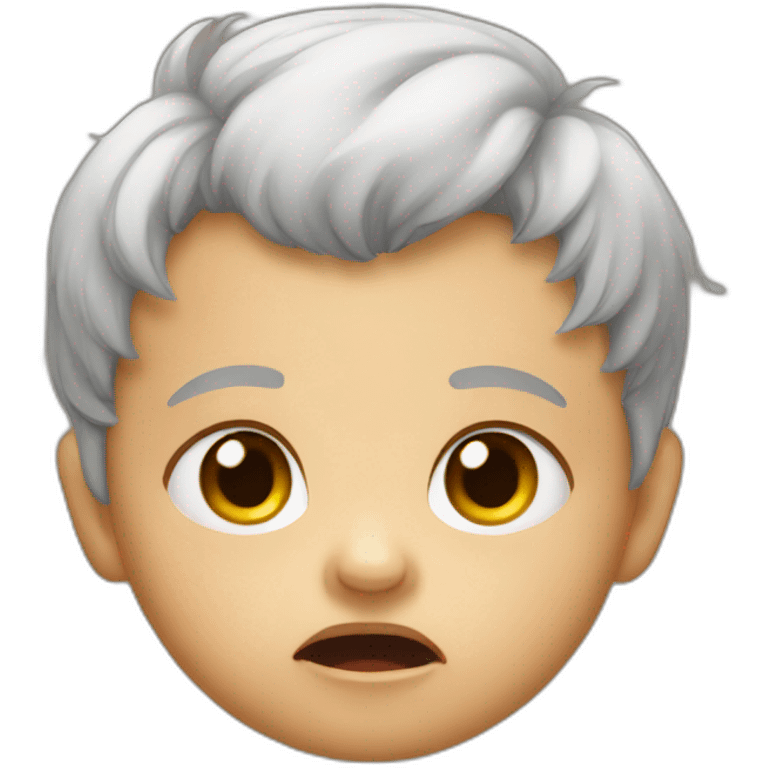 baby furious emoji