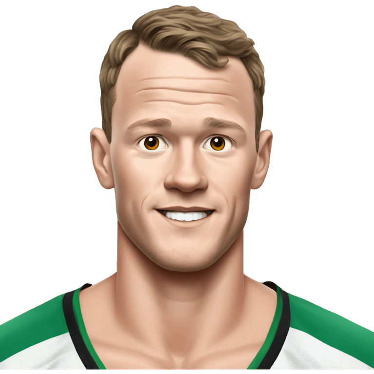 Jonathan Toews as beach bum emoji