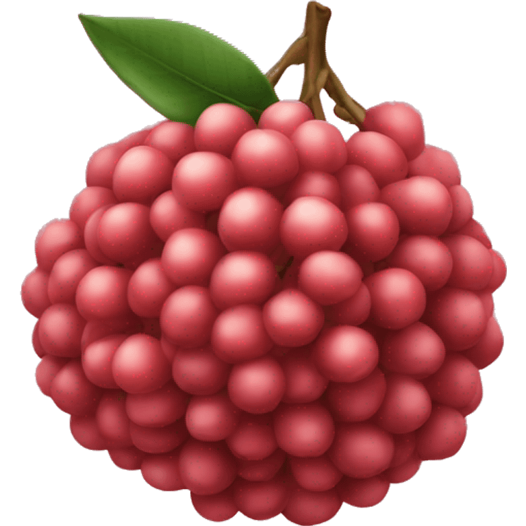 Lychee emoji