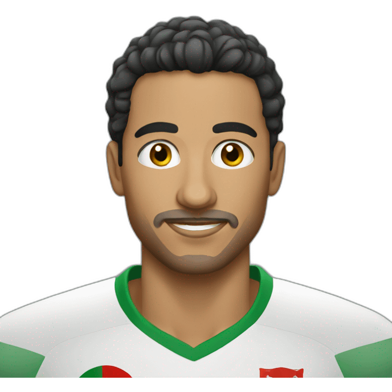 algeria hero man emoji