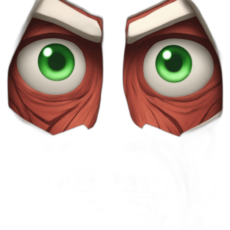 The colossal titan from attack on titan  emoji