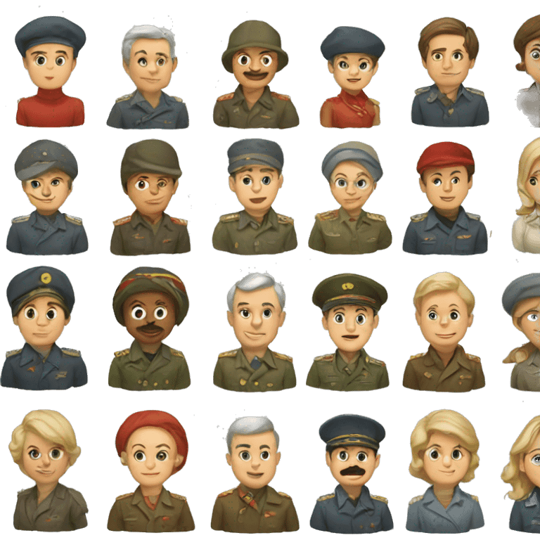 Soviet people emoji