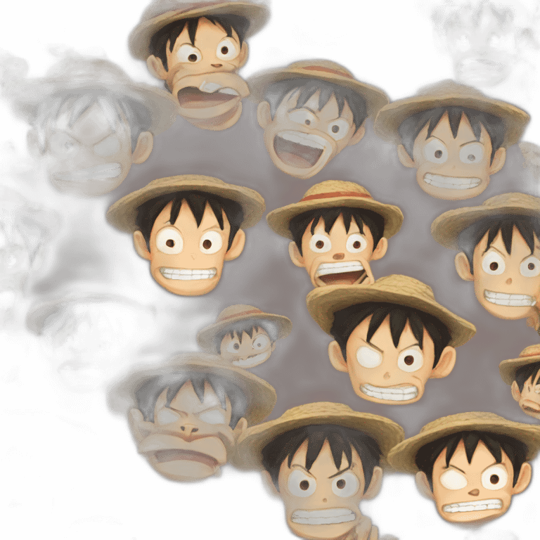 Monkey.d luffy emoji