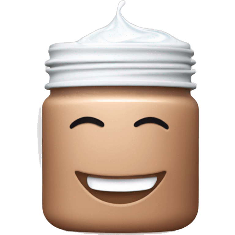 hydrating cream pot emoji