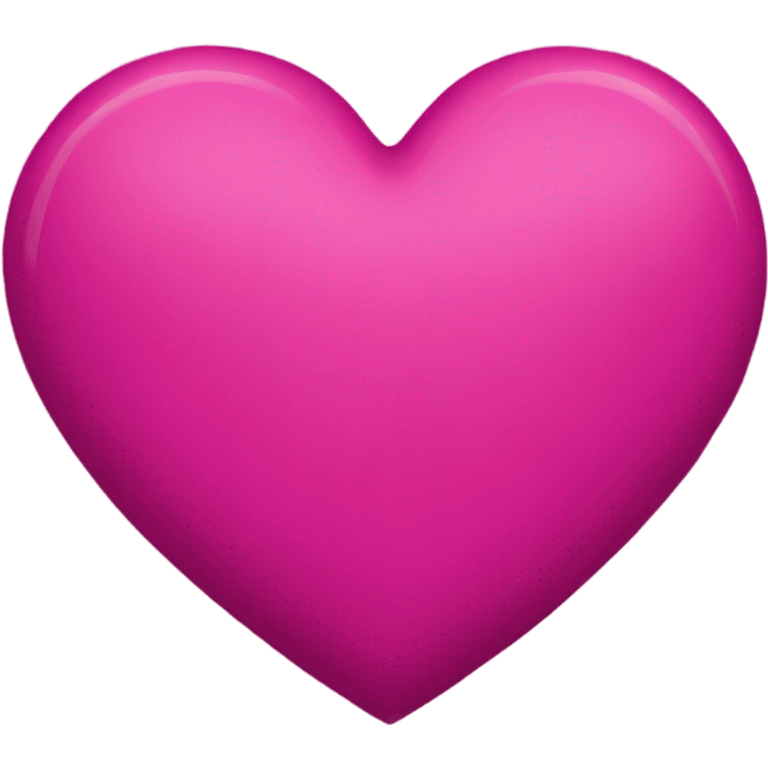 Dark Pink heart valentine emoji