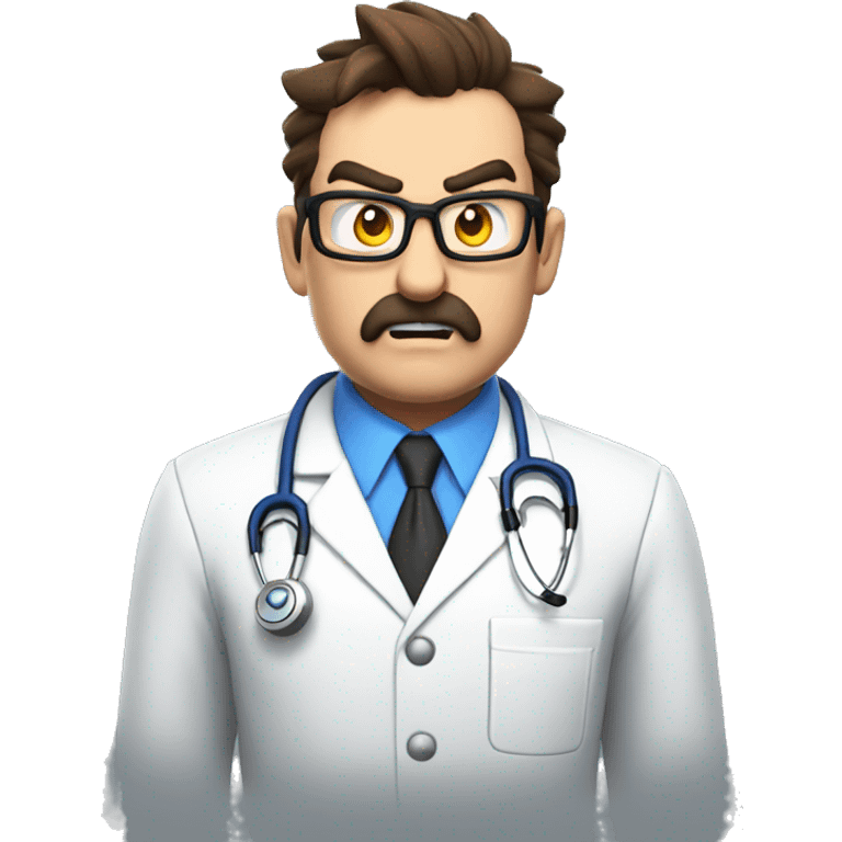 Angry dr Mario emoji