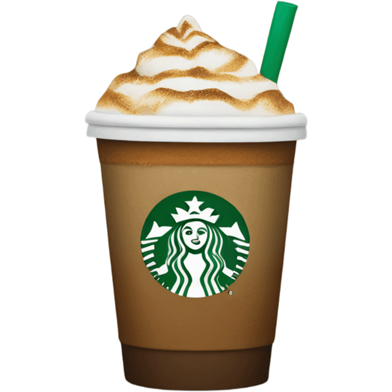 Starbucks coffee emoji