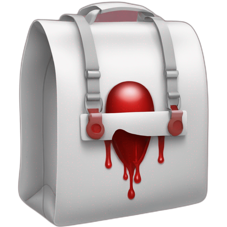 blood in medical bag emoji