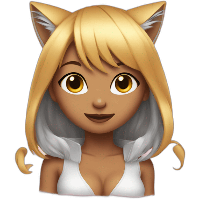 sexy catgirl emoji