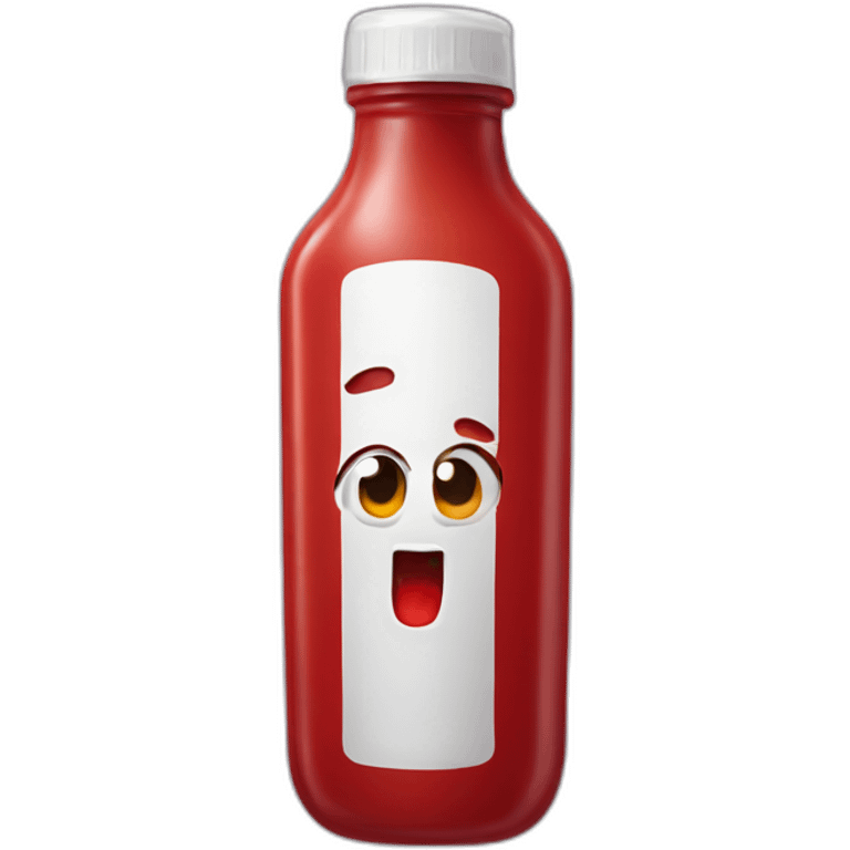 ketchup bottle emoji