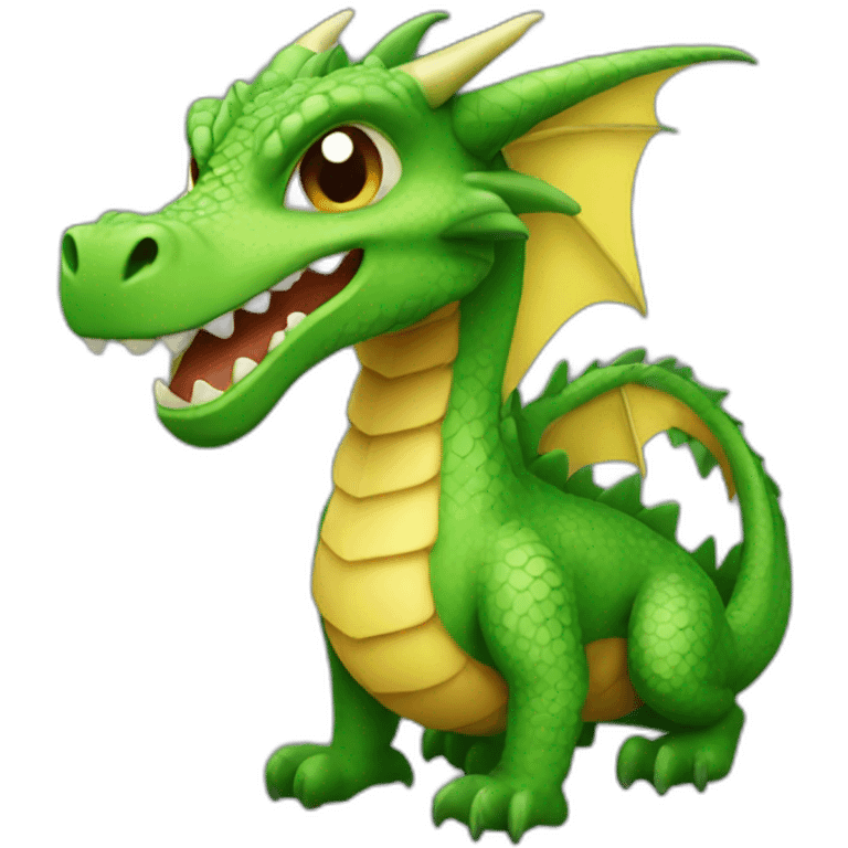 Dragon enojado emoji