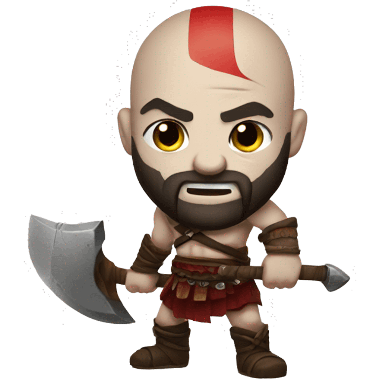 Kratos with axe emoji