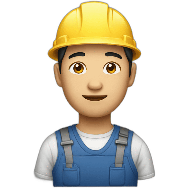 Chinese worker emoji