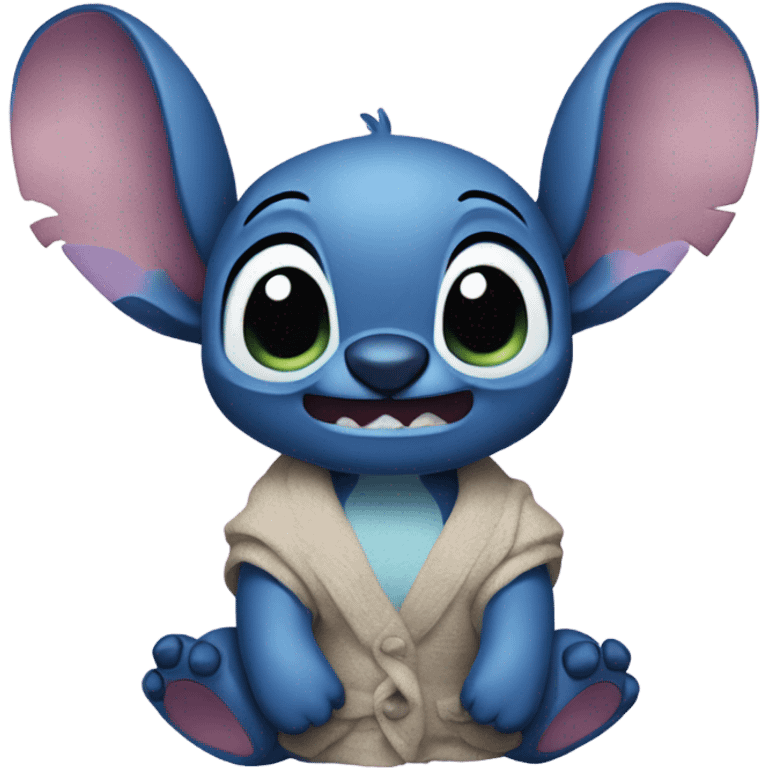 Stitch cœur main emoji