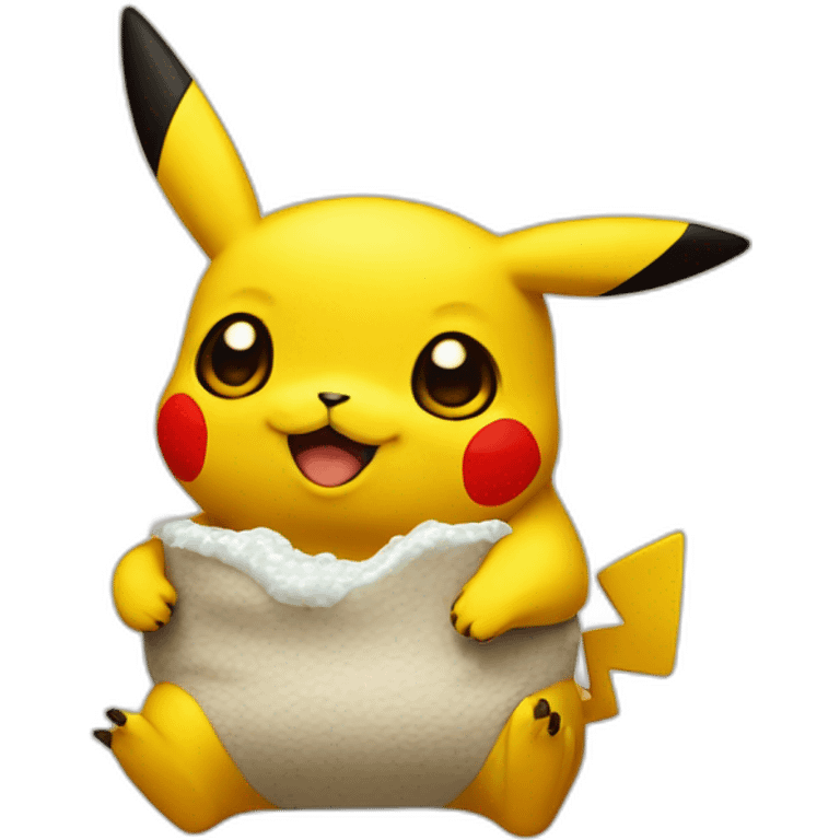 Pikachu dring rhum emoji