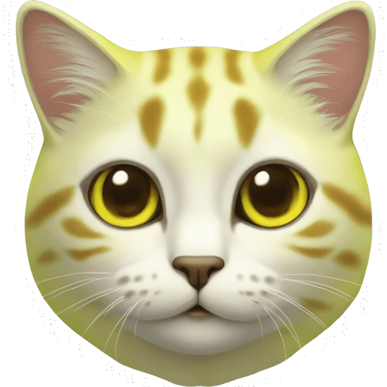 Gatito de limón  emoji