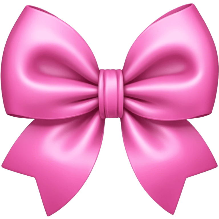 Pink bow emoji