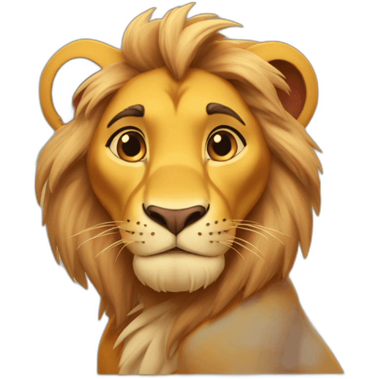 simba from the lion king emoji