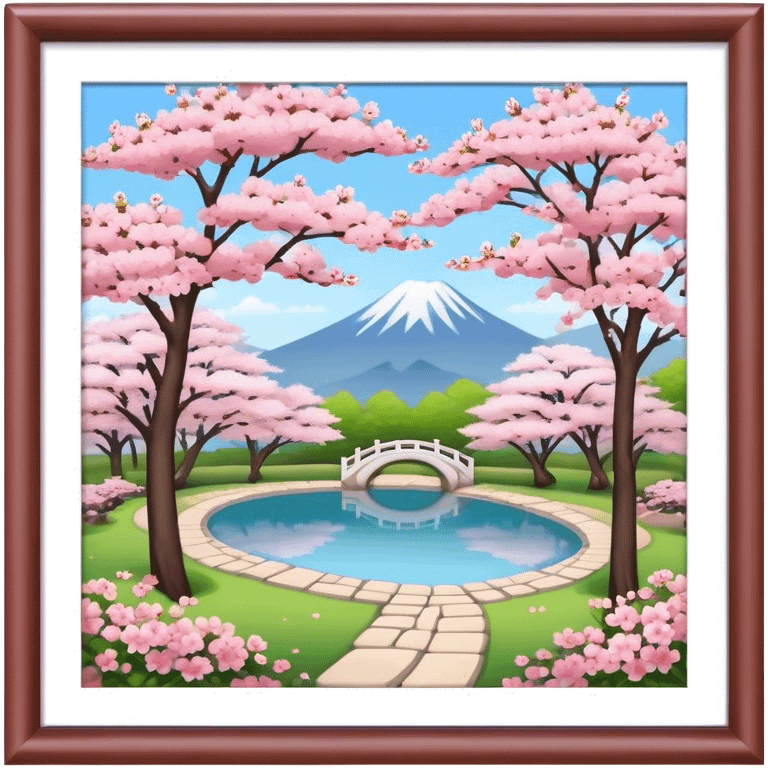 Sakura garden emoji