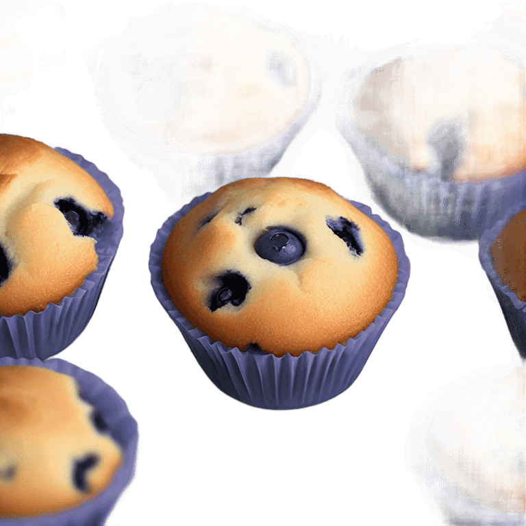 Blueberry muffins emoji