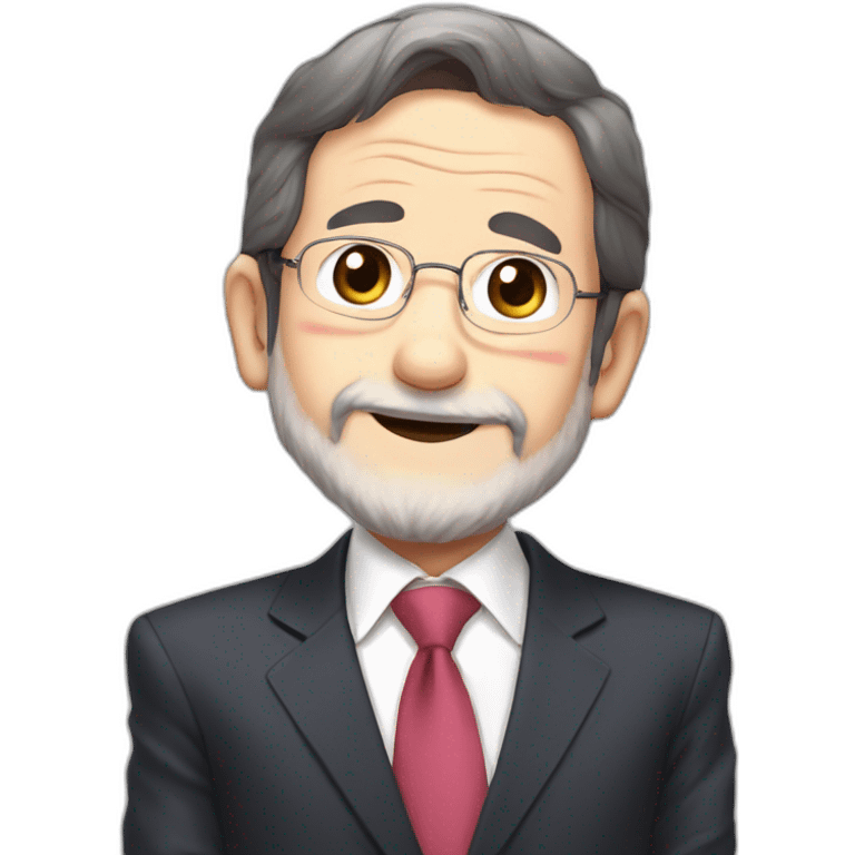 mariano rajoy otaku cute kawai emoji