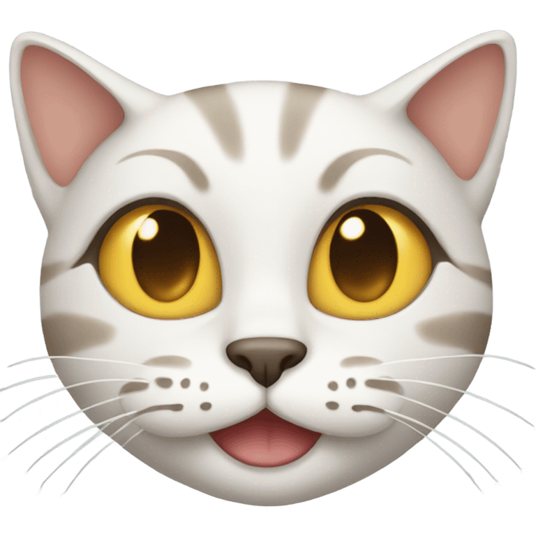 Cat smiling  emoji