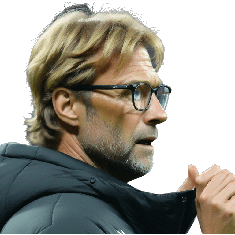 Klopp hand to face emoji