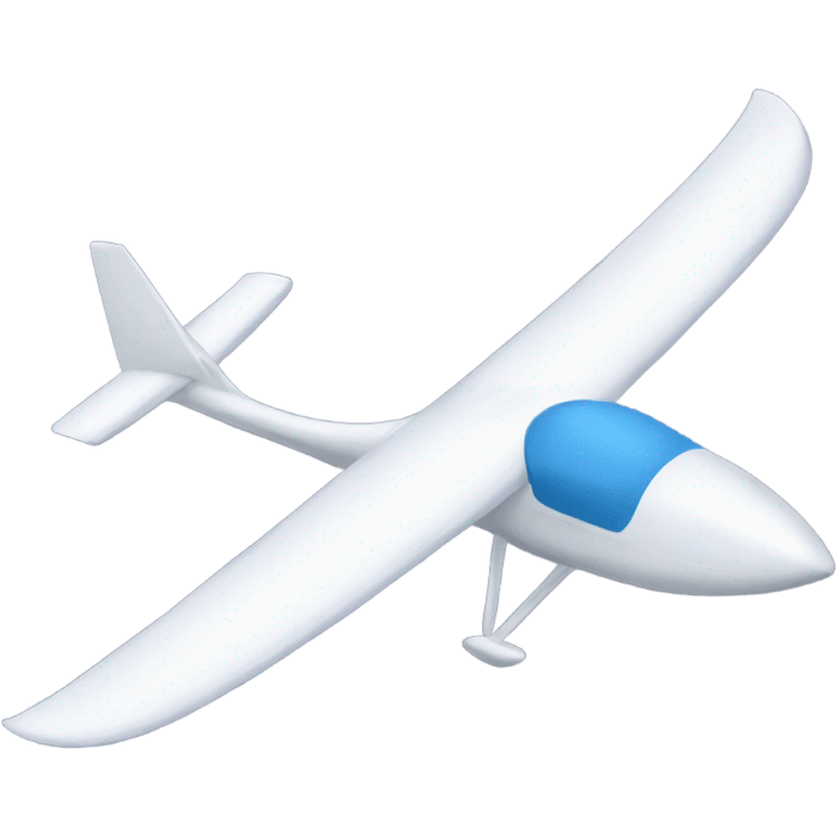 High performance glider emoji