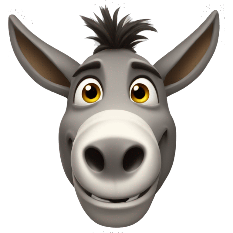 Donkey from Shrek emoji