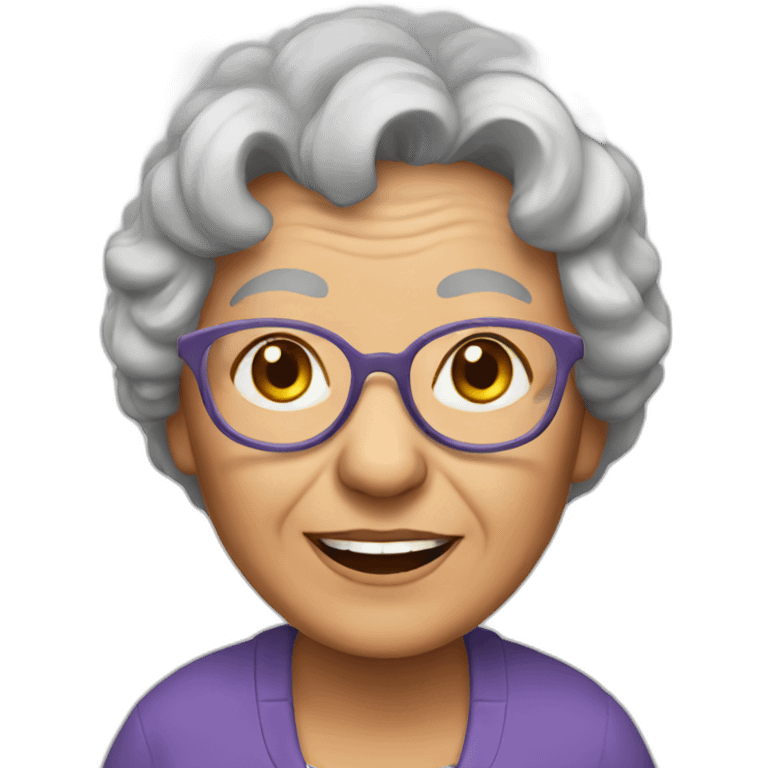 Granny emoji