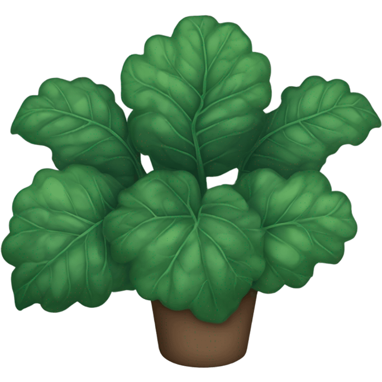 collard greens plant emoji