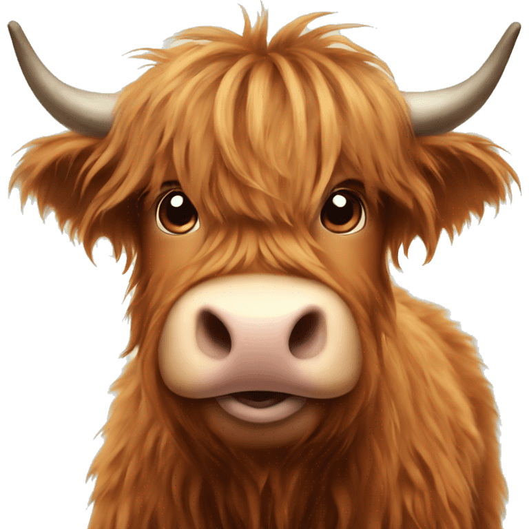 highland cow  emoji