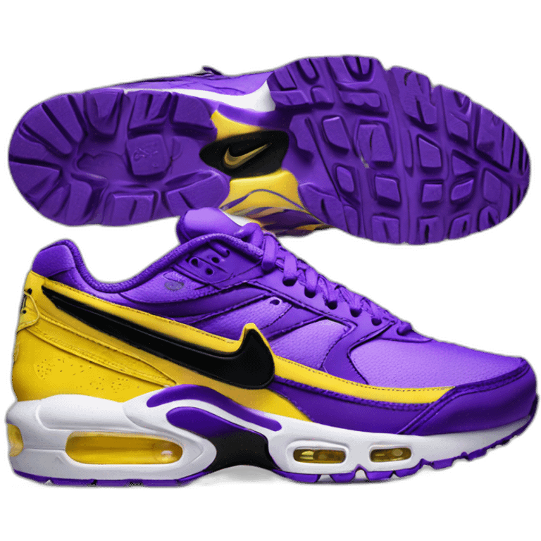 Nike air max BW TN Violet Black Yellow llow  emoji