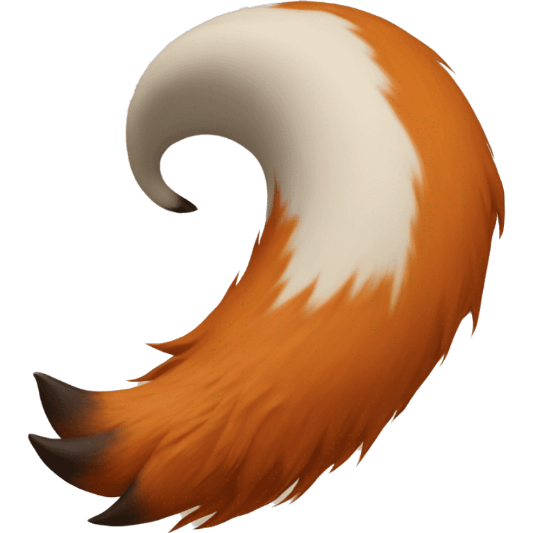 Fox tail emoji