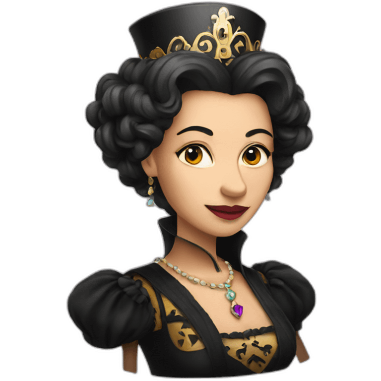 queen of spades emoji