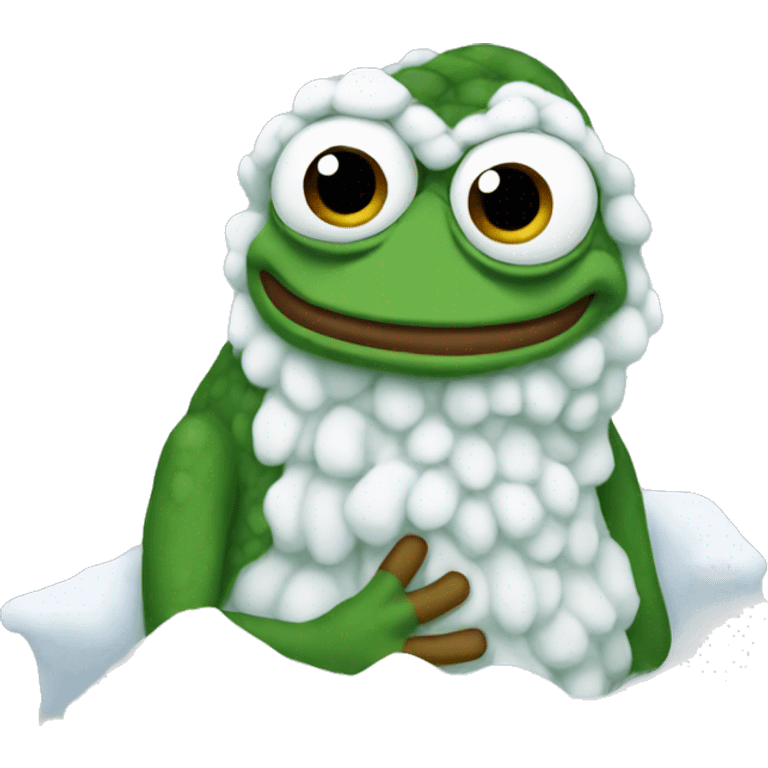 pepe snow emoji