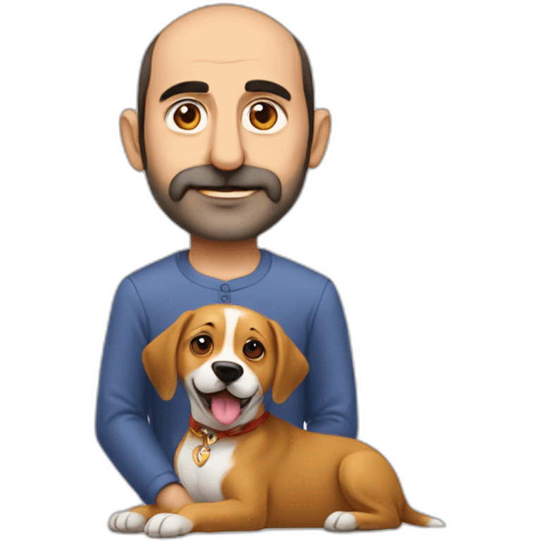 Pashinyan And Dog emoji