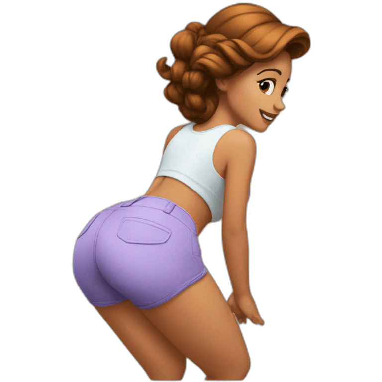 belle fesses emoji