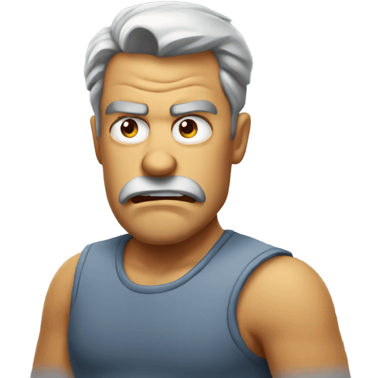 Angry dad emoji