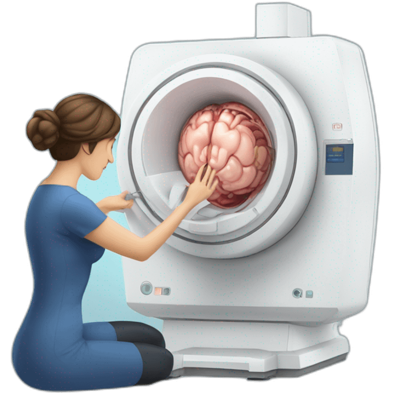 Posh-Radiologist-performing-breast-mri-to-woman emoji