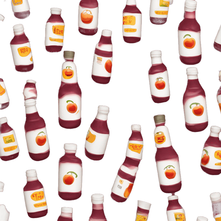 bottle of plum sauce emoji