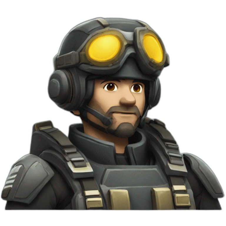 Helldivers guy saluting  emoji