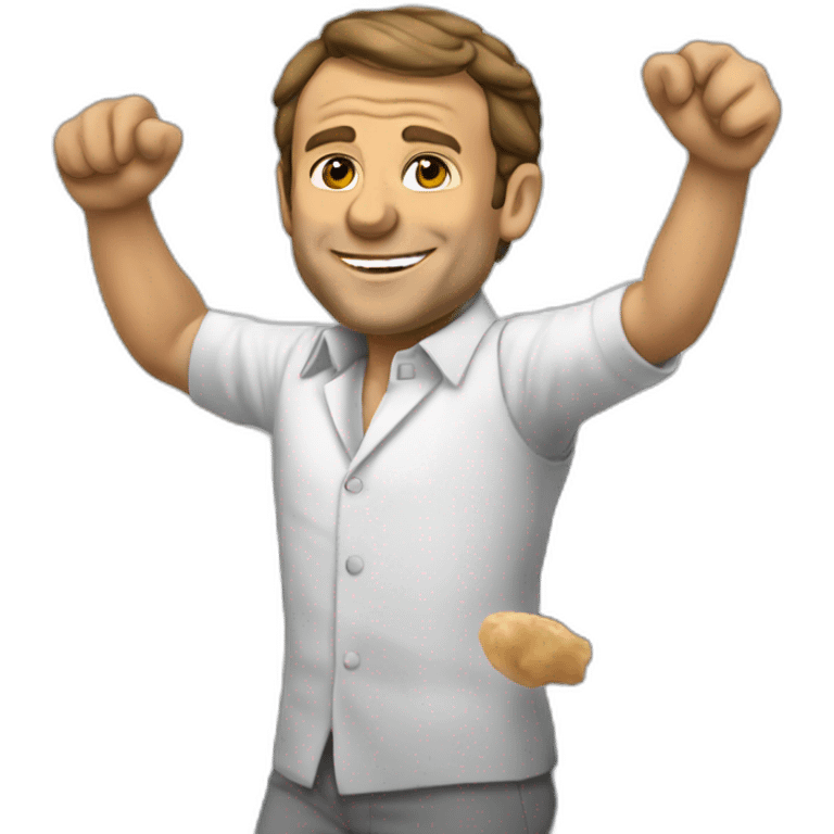 macron-happy emoji